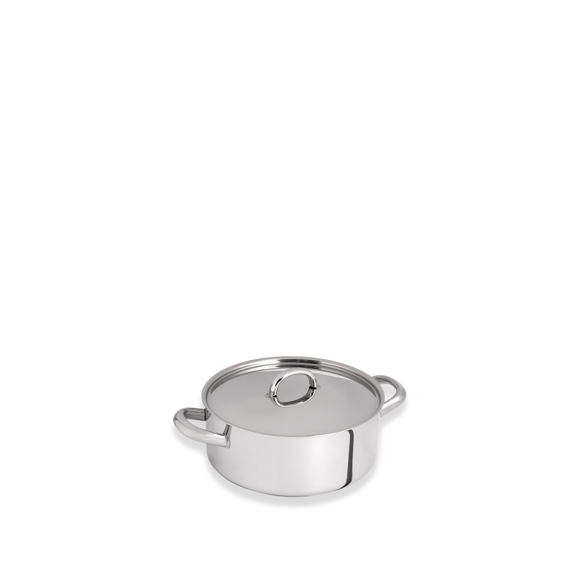 Caçarola Inox Low Cost com Asas