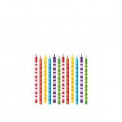 Vela Nmeros Delicia Kids 10CM Pack 12