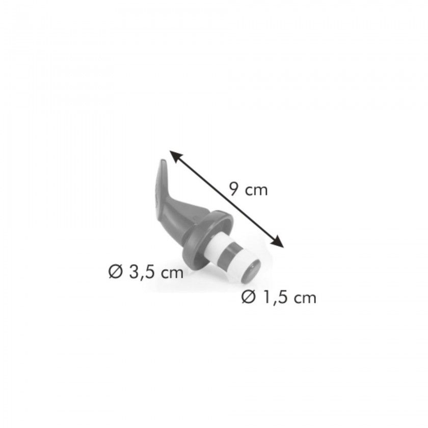 Tampa Garrafa Hermética Presto 9cm Pack 2 Tampa Garrafa Hermética Presto 9cm Pack 2
