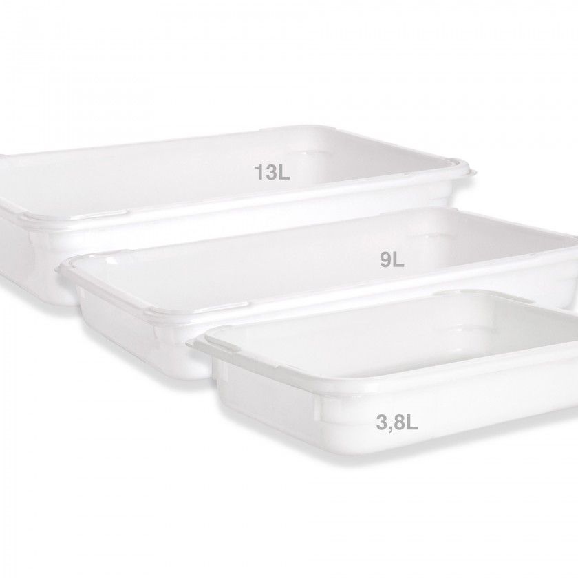 Tabuleiro Polietileno Gn1/1 13L 53X32.5X10cm Tabuleiro Polietileno Gn1/1 13L 53X32.5X10cm