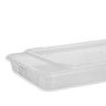 Caixa Hermética Polipropileno Tampa Branca Gn1/2 6L 32.5X26.5X10cm Caixa Hermética Polipropileno Tampa Branca Gn1/2 6L 32.5X26.5X10cm
