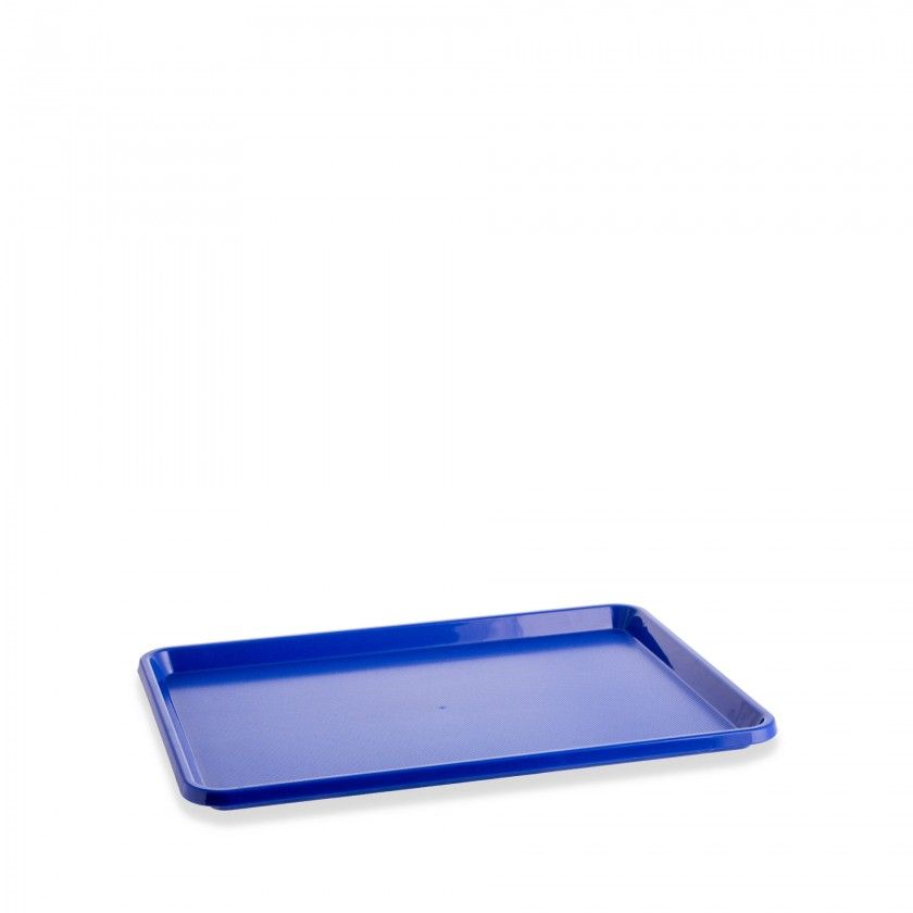 Tabuleiro Abs Self-Service Azul 41X30X2.5cm