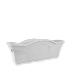 Floreira Tradicional Retangular Branca 50X18X19cm