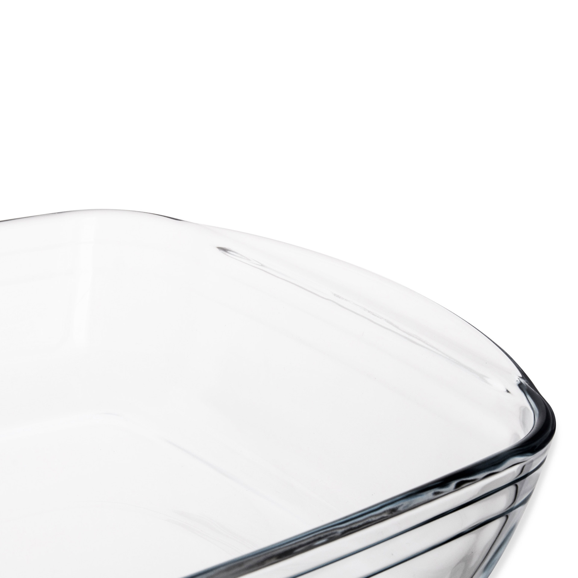 Assadeira Vidro Quadrada 1600ml 25X22cm