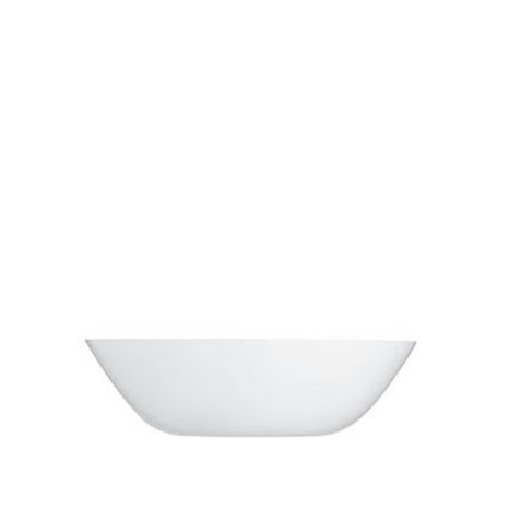 Prato Zelie Sopa Vidro Opaco Branco 20cm - Image product