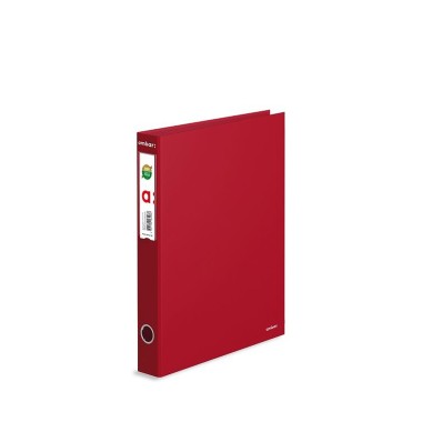 Pasta Arquivo L/E Ambar Lisa A4 Vermelho