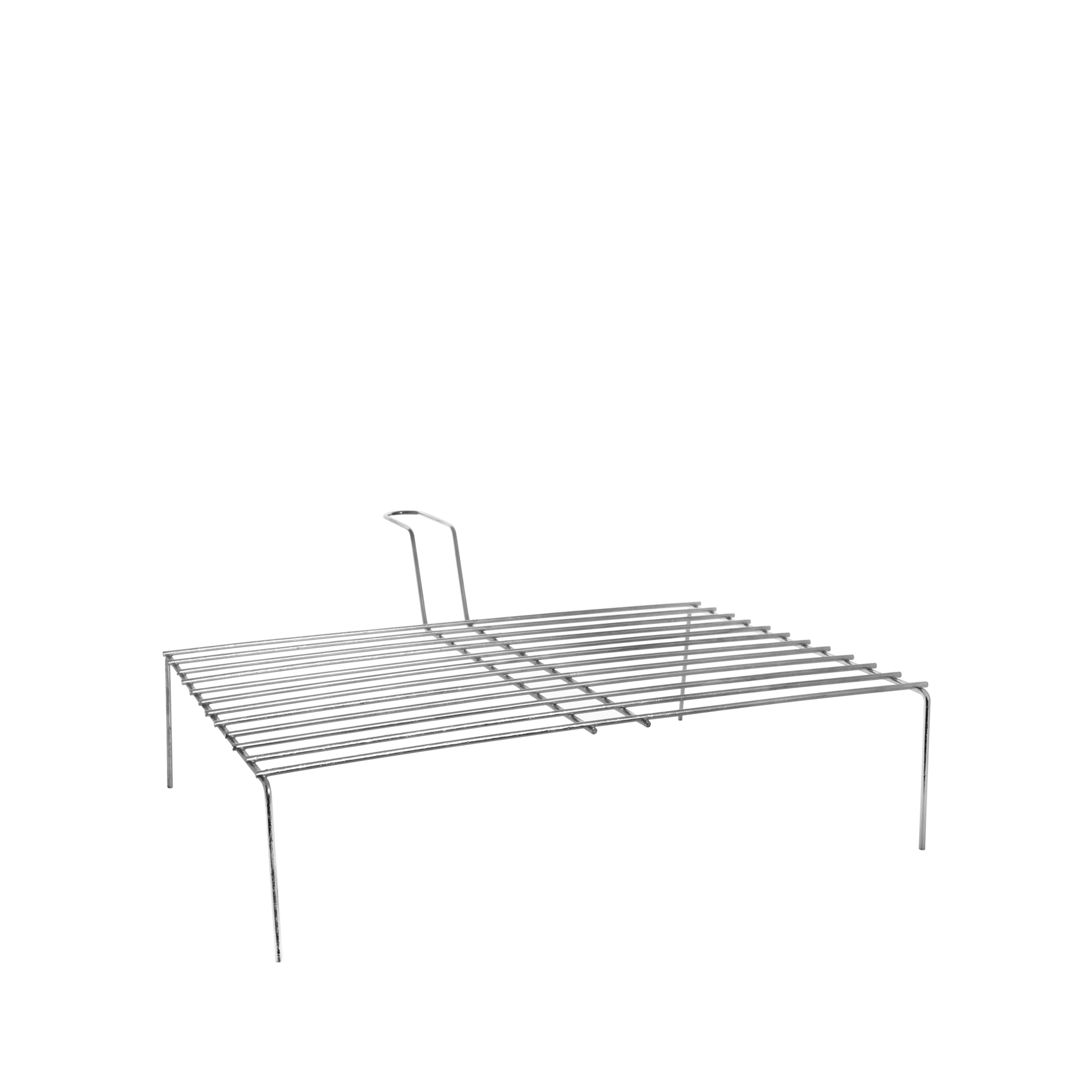 Trempe Zincada Simples com Pernas N.4 43X34cm