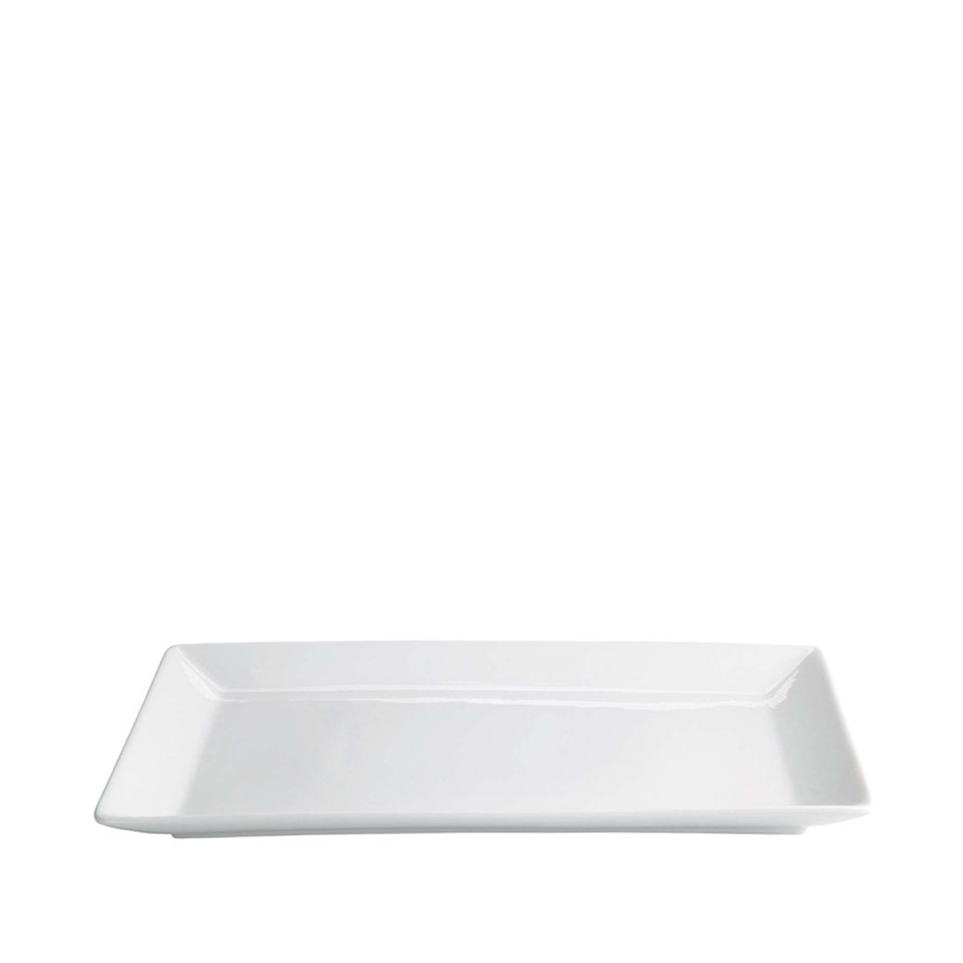 Travessa Porcelana Ming Branco 39X25X3cm