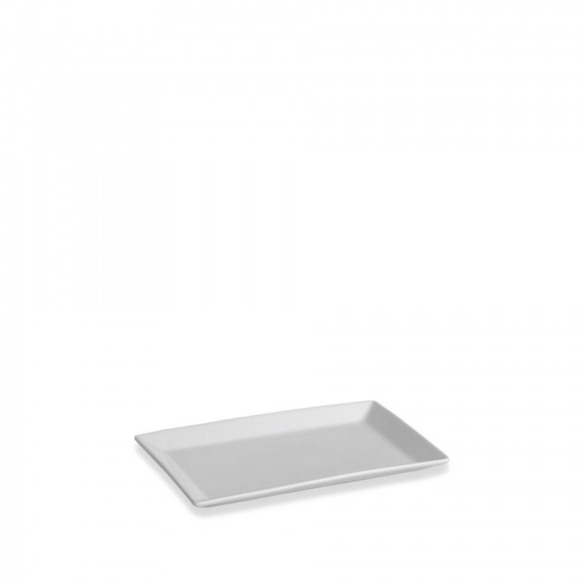 Travessa Porcelana Ming Branco 20X12X2cm Travessa Porcelana Ming Branco 20X12X2cm