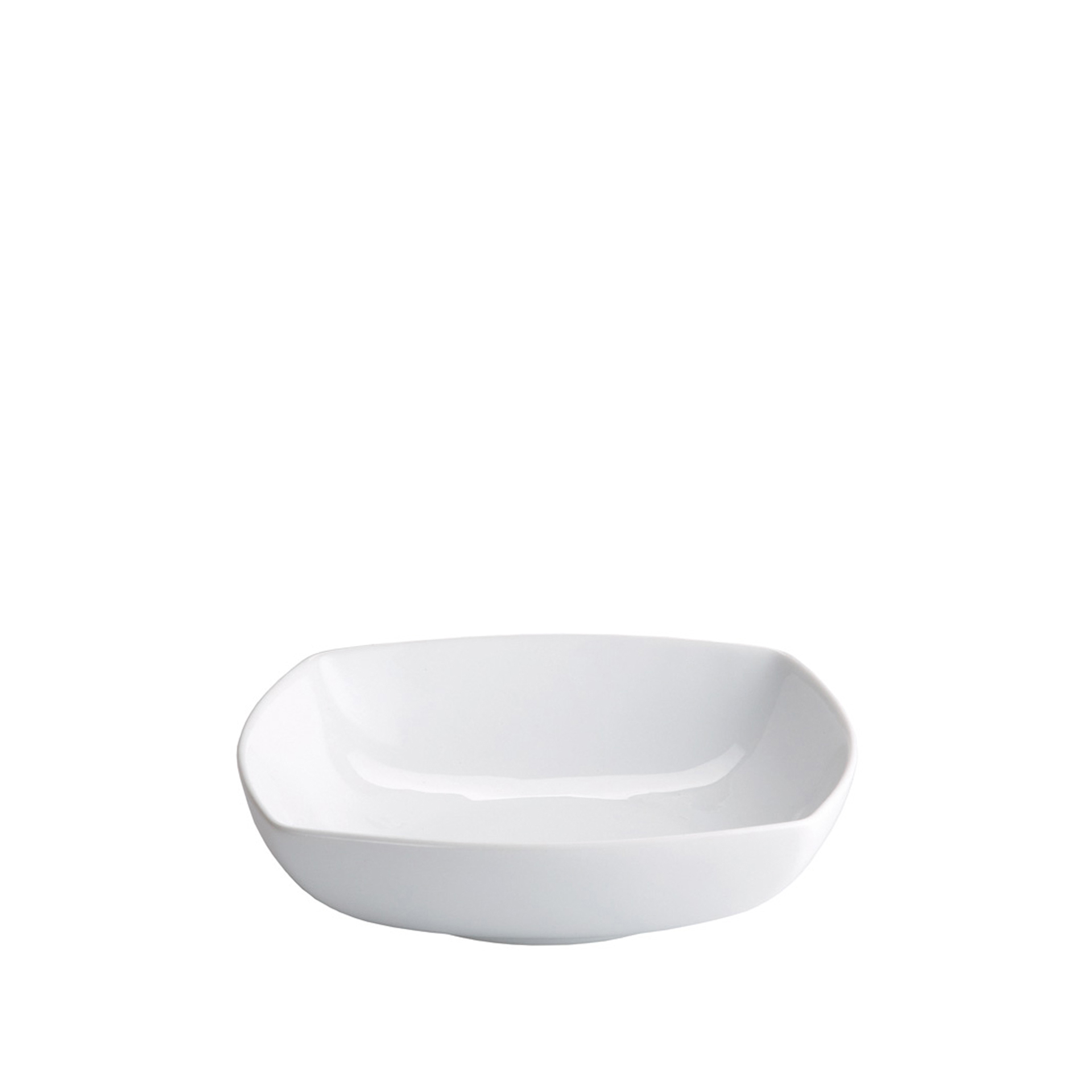Saladeira Porcelana Kenia Branco 15X15X4.5cm