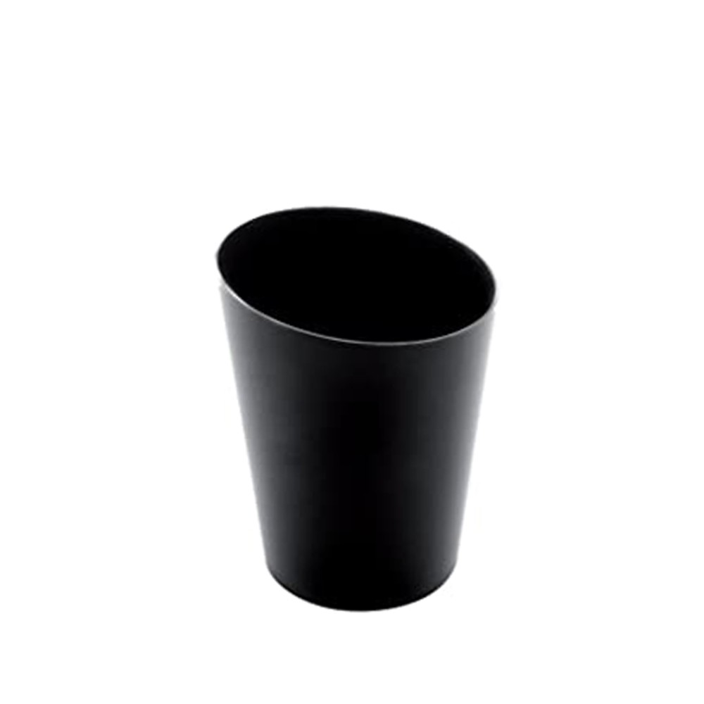 Copo Reutilizável Fingerfood Maxi Preto 100ml Pack 10