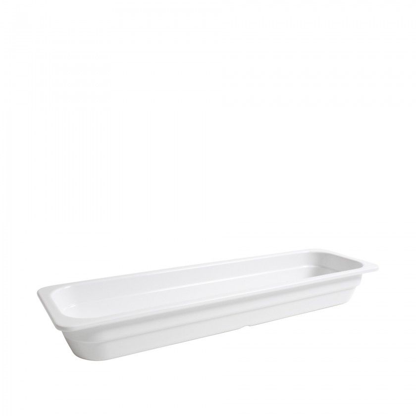 Gn2/4 Container Melamina Branco 53X16X6.5cm