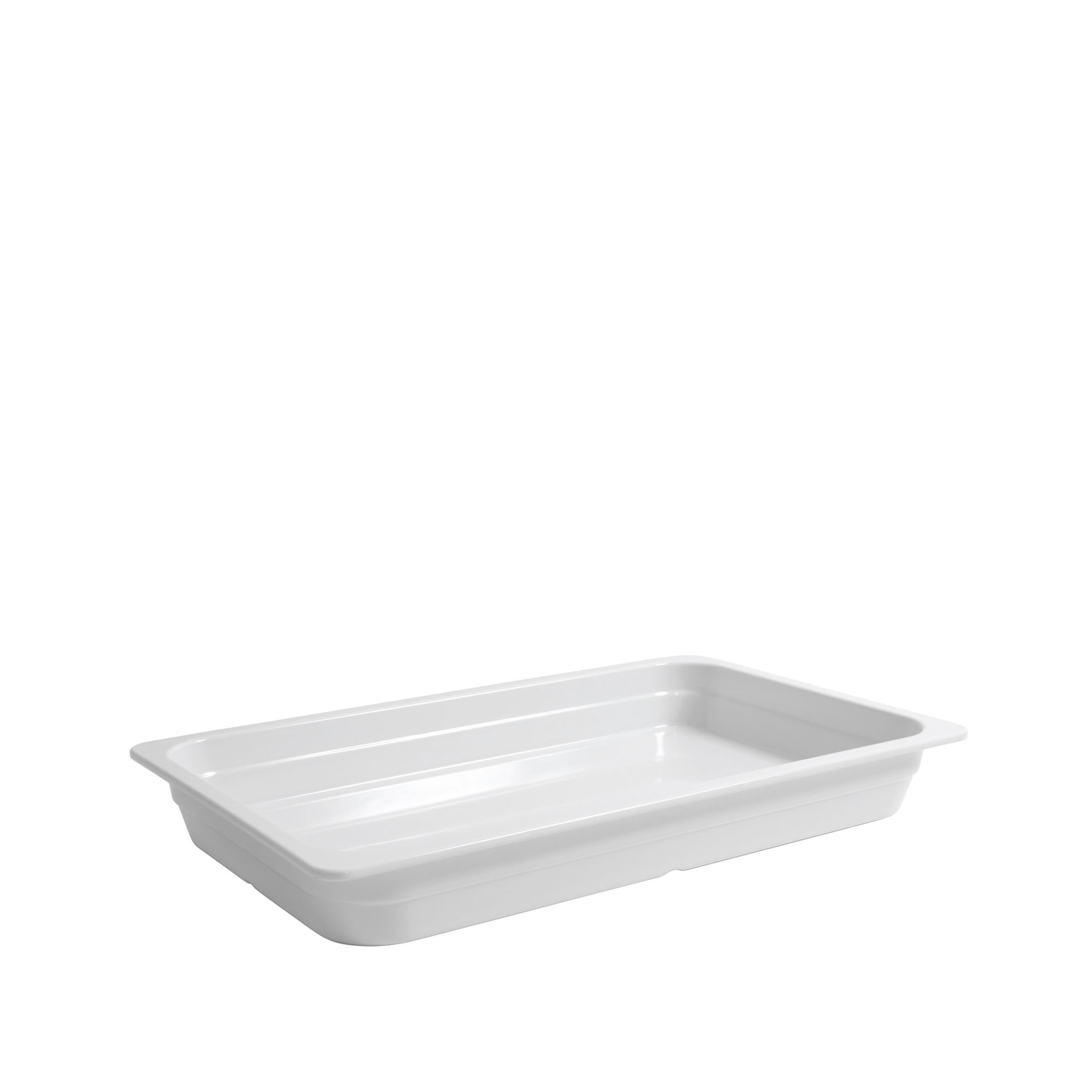 Gn1/1 Container Melamina Branco 53X32.5X6.5cm