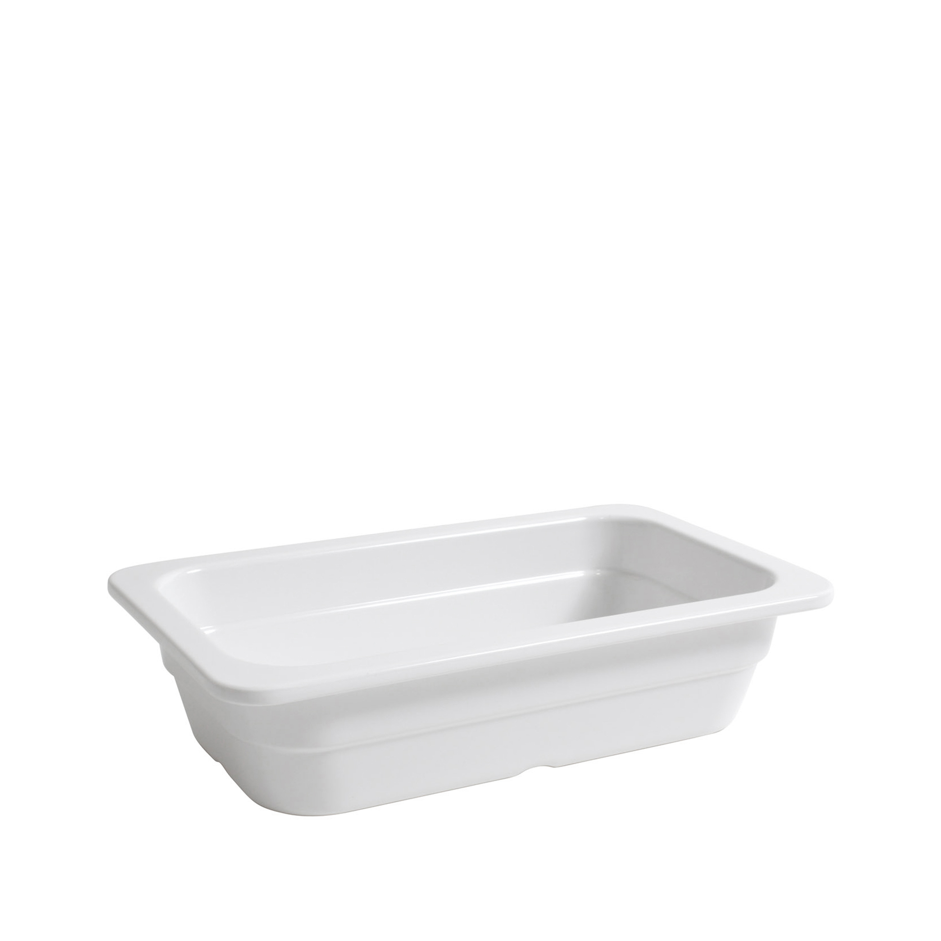 Gn1/4 Container Melamina Branco 26.5X16.2X6.5cm