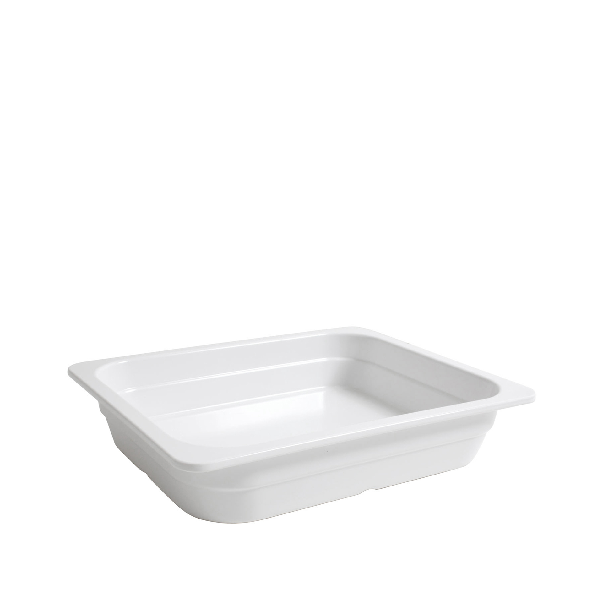 Gn1/2 Container Melamina Branco 32.5X26.5X6.5cm