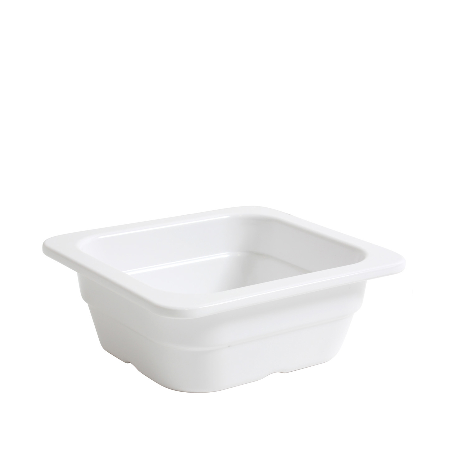Gn1/6 Container Melamina Branco 17.6X16.2X6.5cm