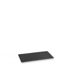 Bandeja Melamina Africa Preto 22X15X0.5cm