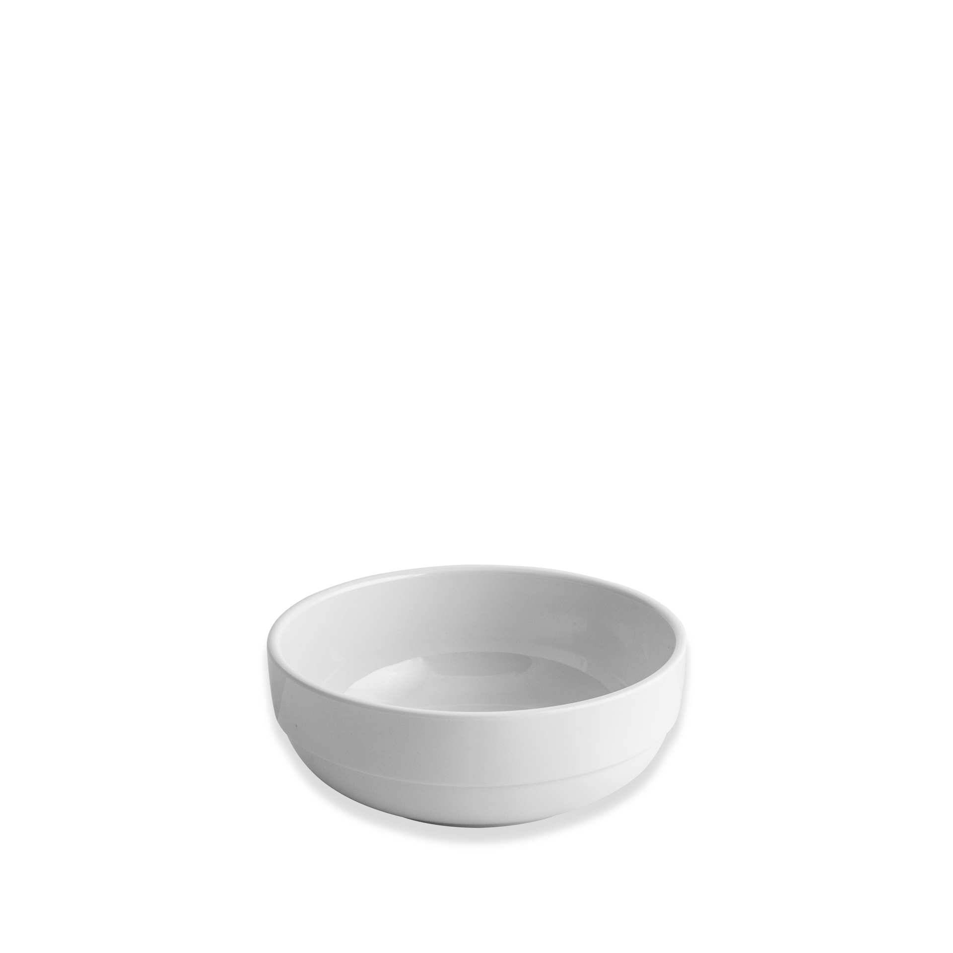 Saladeira Empilhável Melamina Bowl Branco 14X5.5cm
