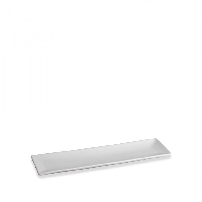 Travessa Porcelana Ming Branco 25X8X1.5cm