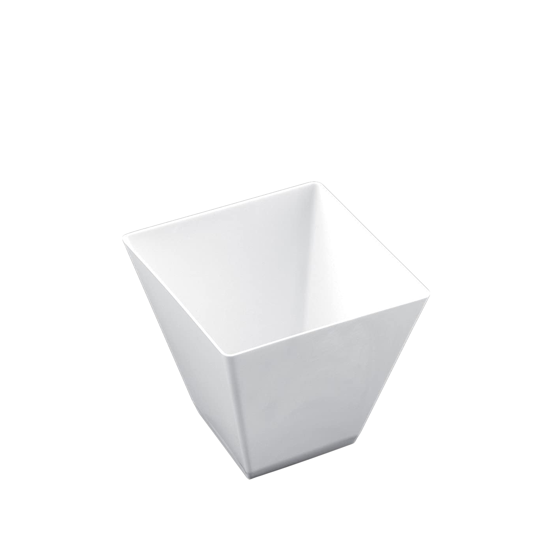Taça Reutilizável Fingerfood Mini Branco 95ml Pack 25