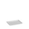 Travessa Porcelana Ming Branco 20X31X1cm Travessa Porcelana Ming Branco 20X31X1cm