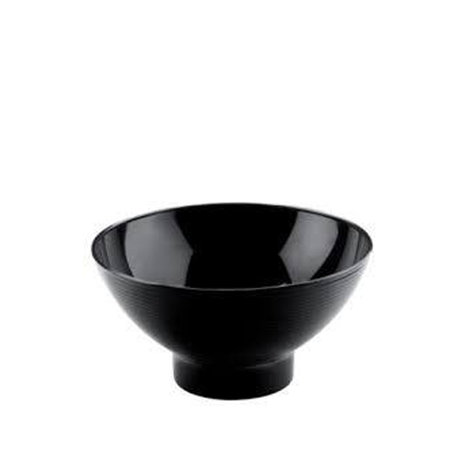 Taça Reutilizável Fingerfood Medium Preto 220ml Pack 6