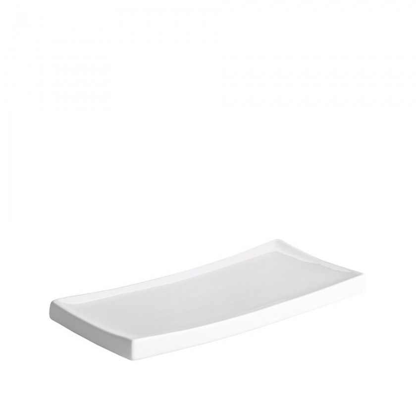 Travessa Porcelana Dong Branco 28X12.5X3.5cm