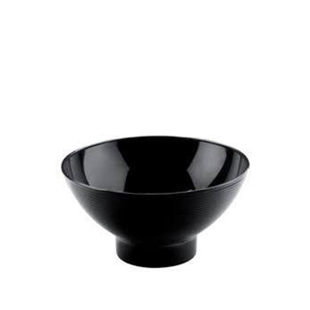 Ta�a Reutiliz�vel Fingerfood Medium Preto 220ml Pack 6