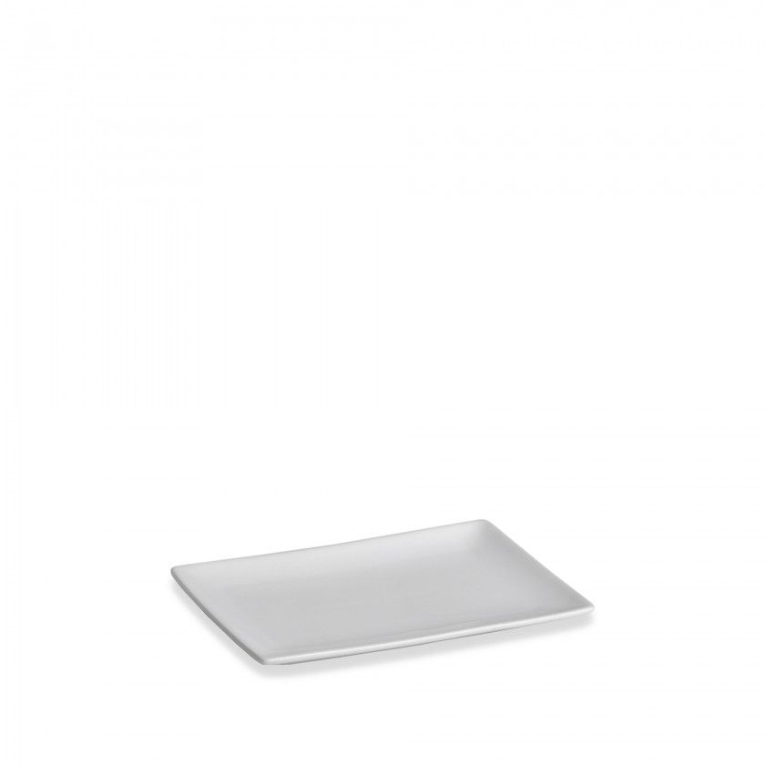 Travessa Porcelana Ming Branco 20X31X1cm Travessa Porcelana Ming Branco 20X31X1cm