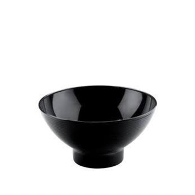 Ta�a Reutiliz�vel Fingerfood Medium Preto 220ml Pack 6
