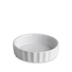 Forma Tarte Porcelana Degustacion Branco 12X3.5cm