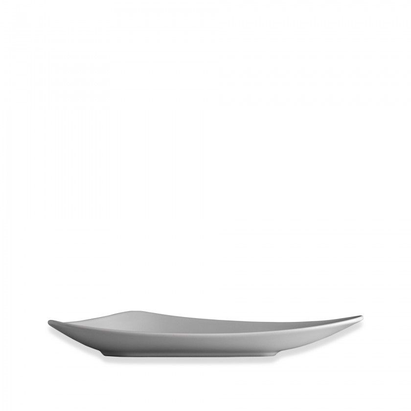 Prato Porcelana Vendome Branco 31X18X4cm Prato Porcelana Vendome Branco 31X18X4cm