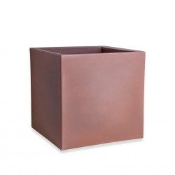 Vaso Plstico Cubo Bronze N.50 50X50X50cm