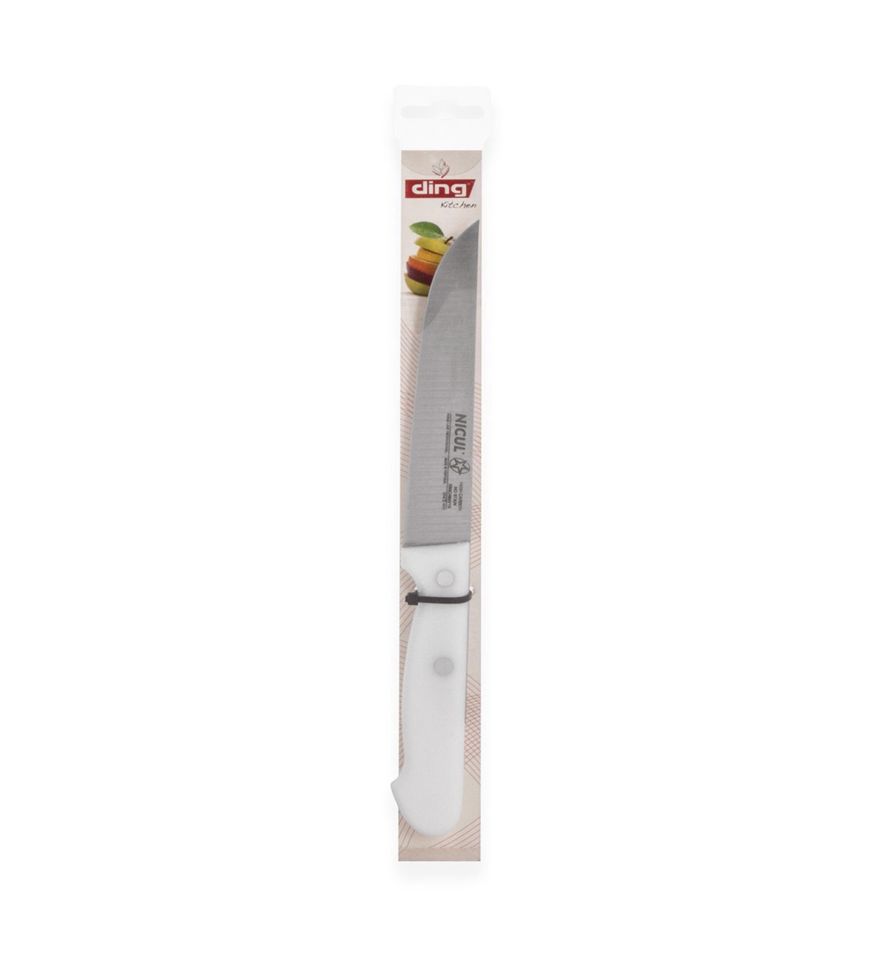 Faca Cozinha Classic Pom Cabo Branco
