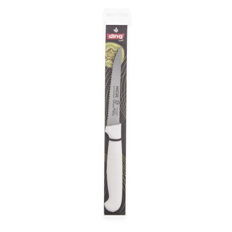Faca Cozinha Serrilha Activa Cabo Branco 10cm - Image product