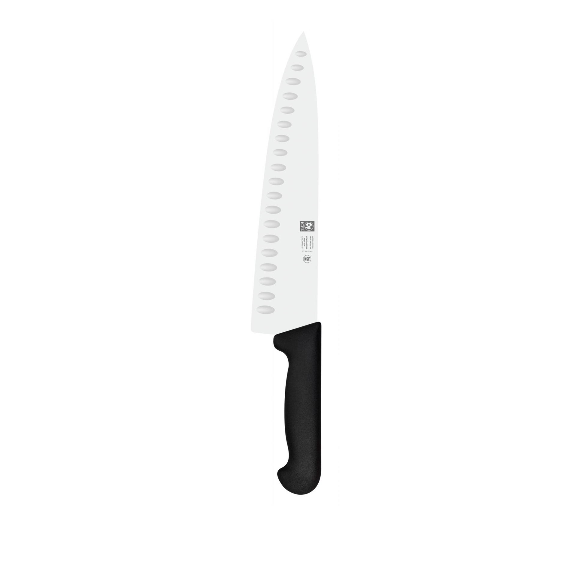 Faca Chefe Icel Cabo Preto 26CM