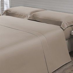 Jogo de Cama Ponto Aberto Taupe 240X290cm