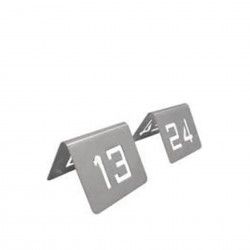 Nmero de Mesa Inox 13-24 6X5cm
