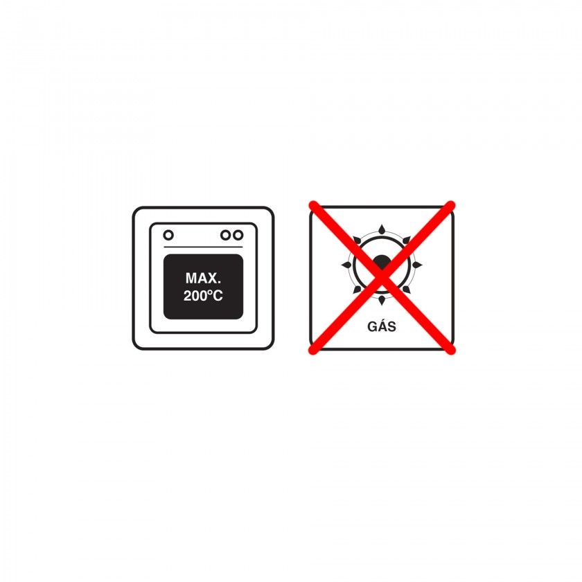 Luva Forno Silicone Orka Lacor 29cm Luva Forno Silicone Orka Lacor 29cm