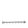 Barra Pedidos Inox 6 Ganchos 40cm