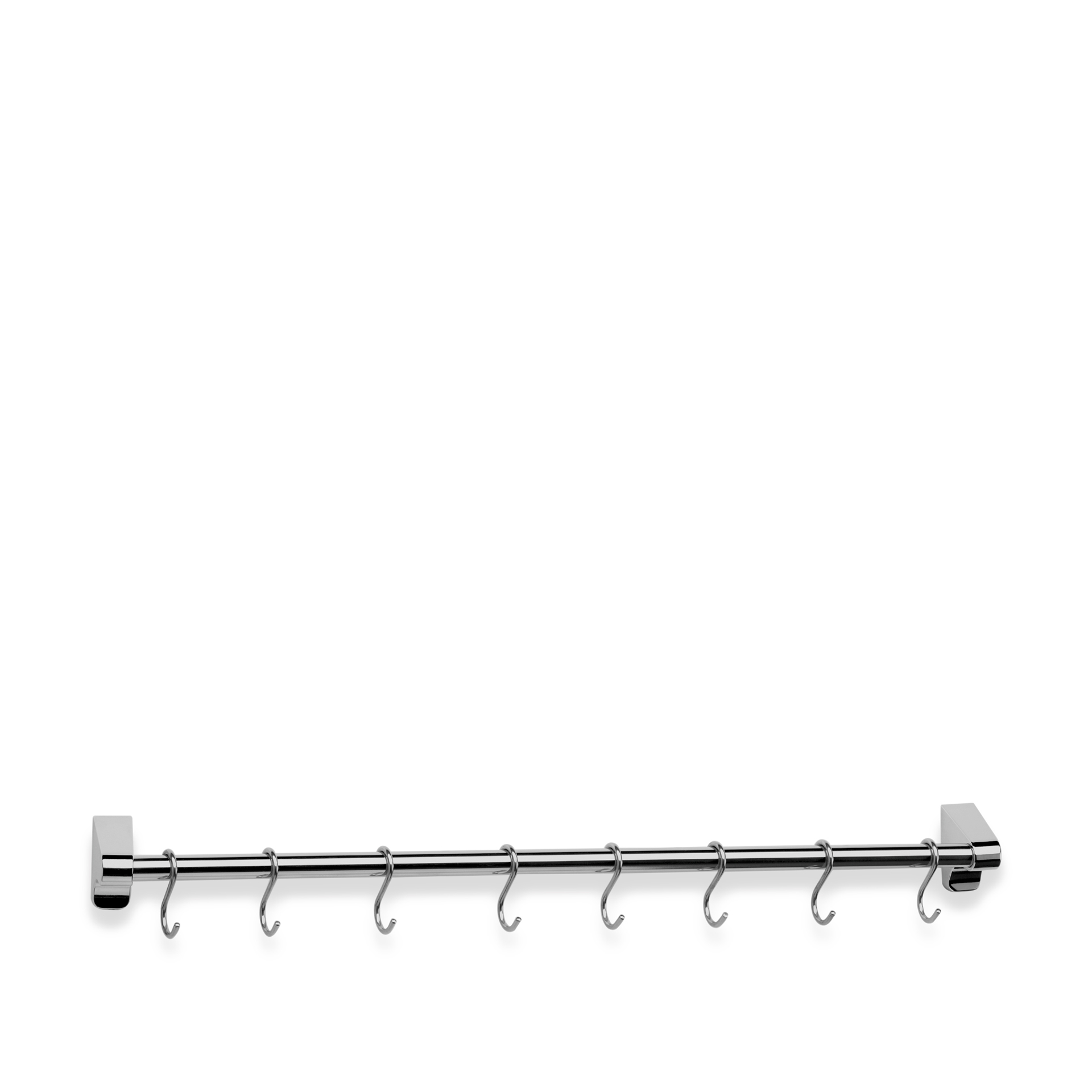 Barra Pedidos Inox 6 Ganchos 40cm