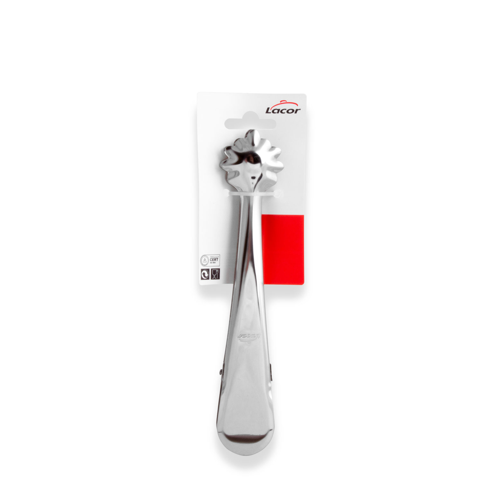 Pinça Gelo Inox Lacor 18.5cm