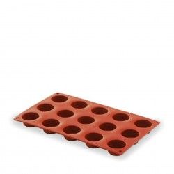 Molde Silicone Retangular 24 Cavidades 30X17.5cm