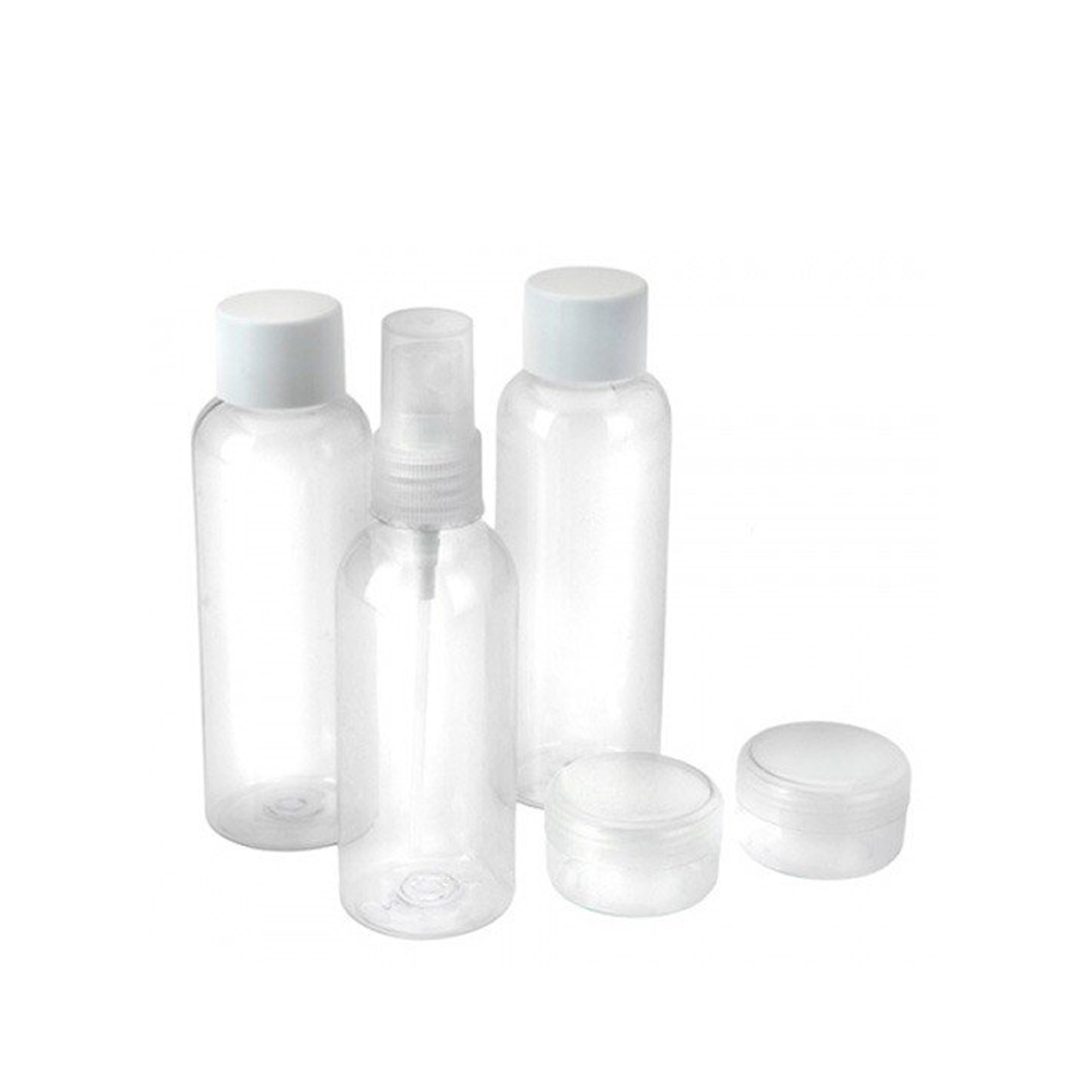 Kit Viagem Necessaire com 5 Recipientes 17.5X20CM