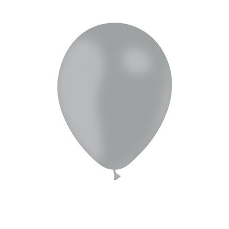 Balões Balloonia Cinza Pack 100 - Image product