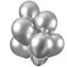 Bales Balloonia Metalizados Prata Pack 100