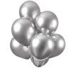 Balões Balloonia Metalizados Prata Pack 100 Balões Balloonia Metalizados Prata Pack 100