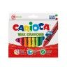 Lapis Cera Carioca Wax Crayons Maxi 24 Unidades