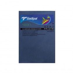 Folha Cartolina Sadipal A4 Azul Marinho 21X29.7cm Pack 10