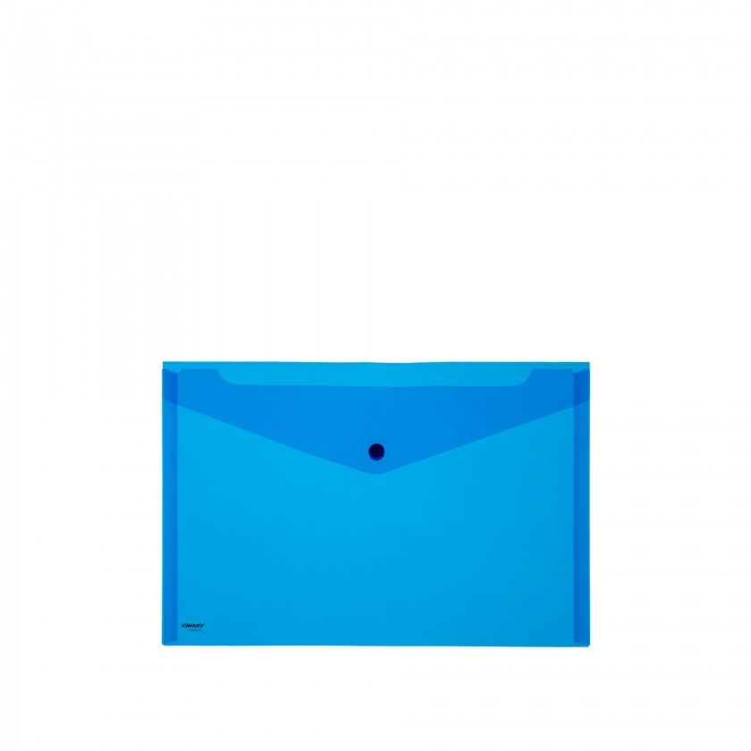Bolsa Envelope Firmo com Velcro Azul A6